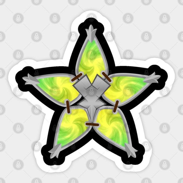 KH, Ventus Sticker by SalwaSAlQattan